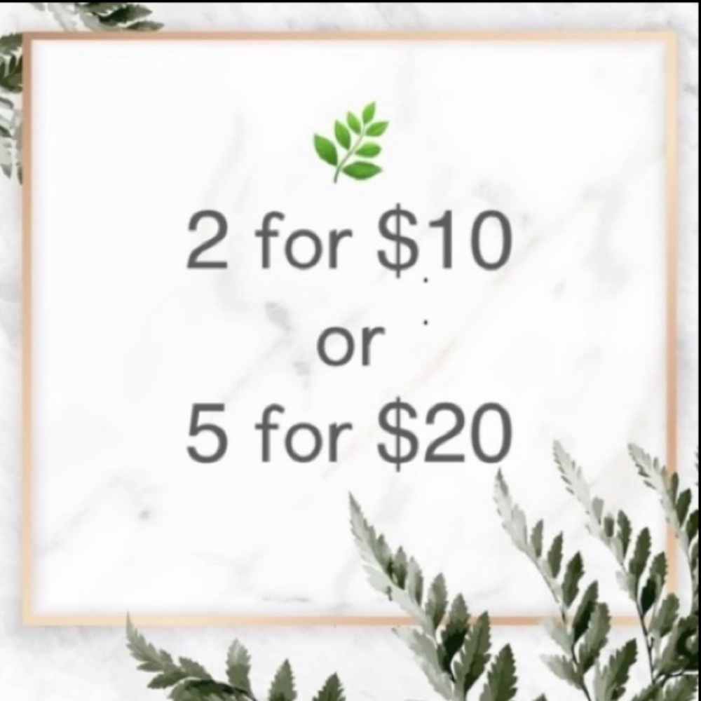 2 for $10Today sale🌿🌿